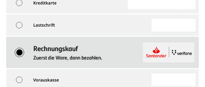 Beispielbild Rechnungskauf